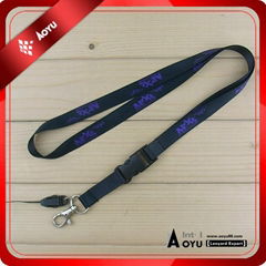 smooth heat transfer printing lanyard 