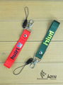 short heat transfer printing lanyard for key or mobile phone 3