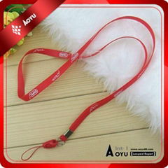 pvc lanyard with customized logo  