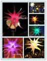 2013 Hot Inflatable Lighting Party Decoration  Spiky Star 2