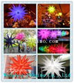 2013 Hot Inflatable Lighting Party Decoration  Spiky Star 4