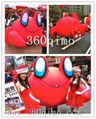 Custom Cute Inflatable  Moving Cartoon 1