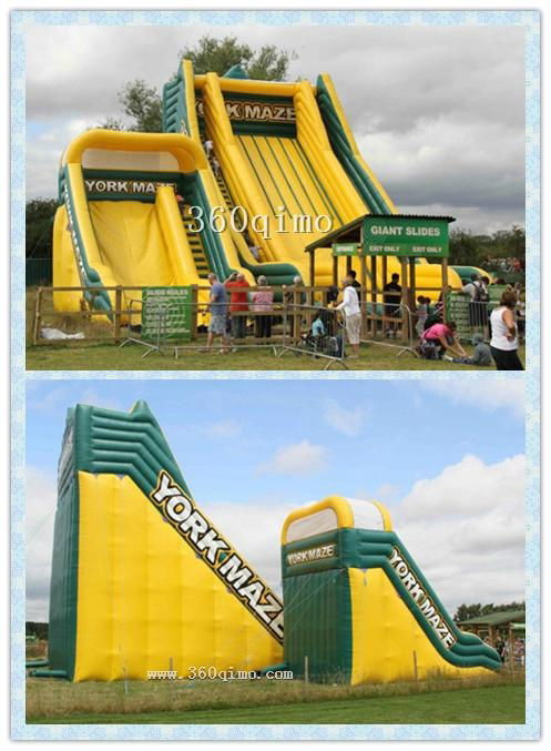 Custom Design Inflatable Slide , Wet/Dry Slide 2