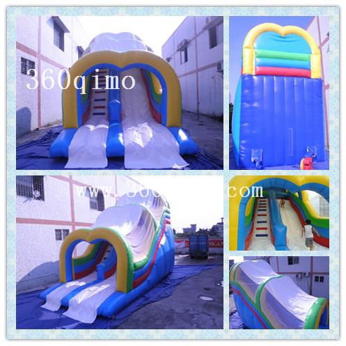 Custom Design Inflatable Slide , Wet/Dry Slide 5