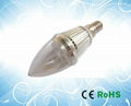 3w LED Candel light(Ceramics Shell) 3