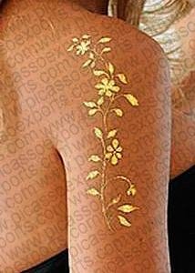 Promotional Gold Tattoos 2