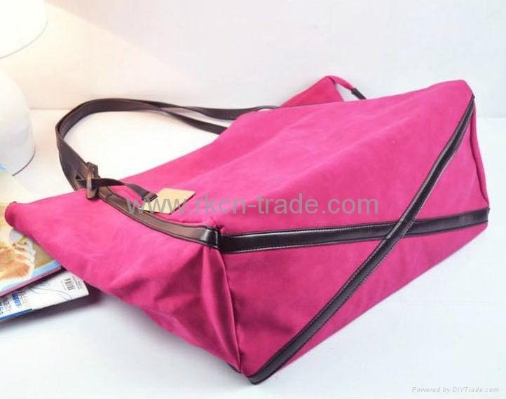 2013 hot selling fashion Nubuck Leather big bag  4