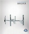 CE certificated pneumatic release four post vehicle lift 2