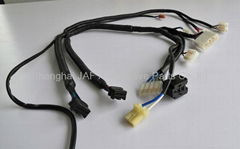 Automobile air-conditioning wire harness