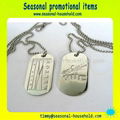 stainless steel dog tag with color printing 3