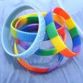 Silicone rubber bracelets silicone wristbands silicone bands 1