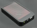 2600mAh Solar Charger External Battery Pack with Universal USB Charging  3