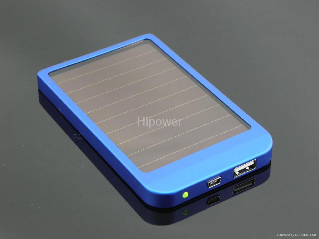 2600mAh Solar Charger External Battery Pack with Universal USB Charging  4