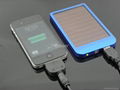 2600mAh Solar Charger External Battery Pack with Universal USB Charging  5