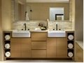 Cheap Bathroom Vanites(vanity) with one sink or double sinks 5