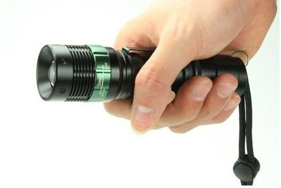 Tactical led flashlight Cree Q5 led torch 180lm aluminum torch 2