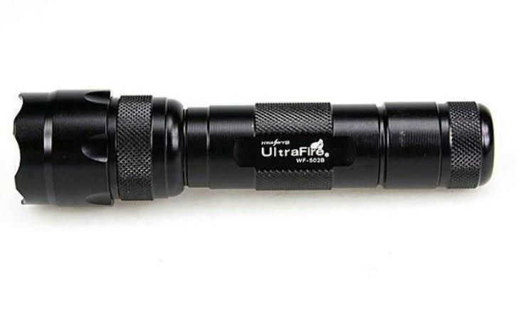Super Bright UltraFire wf-501B flashligh five modes high power T6 led flashlight