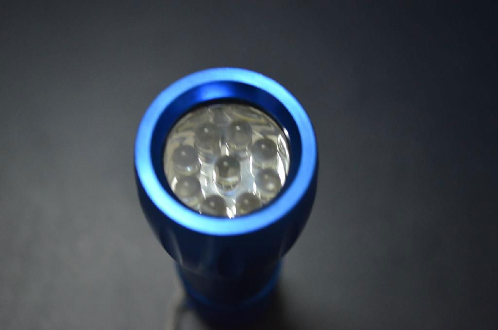 Bright 9led flashlights mini led torch promotion gift led flashlights 2