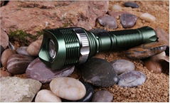 CREE Q5 led flashlight bright zoom led flashlight rechargeable torch