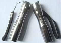 Cheap led flashlight promotion 0.5w waterproof led torch light