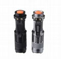 Focused led flashlight mini led torch 3w