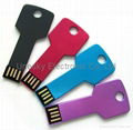 Metal key USB Flash Drives 3