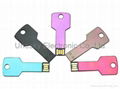 Metal key USB Flash Drives 4