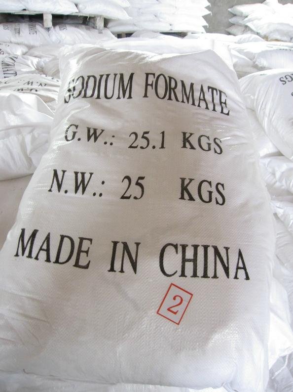 sodium formate used to prepare formic acid 3