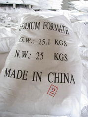 sodium formate used as oil exploitation filler