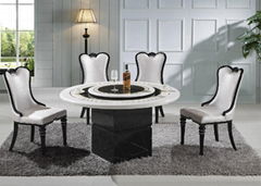 dining chairs and table 