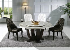 dining chairs and table 