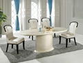 dining chairs and table