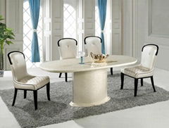 dining chairs and table 