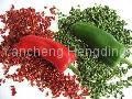 Dehydrated red & green bell peppers