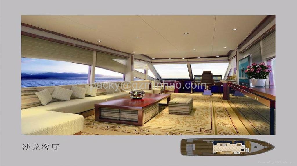 High quality 78'luxury yacht 3