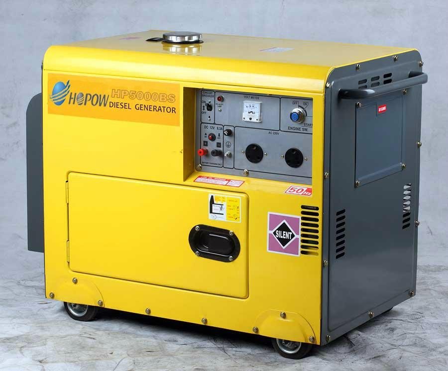 5kw House use Air-cooled diesel generator set 