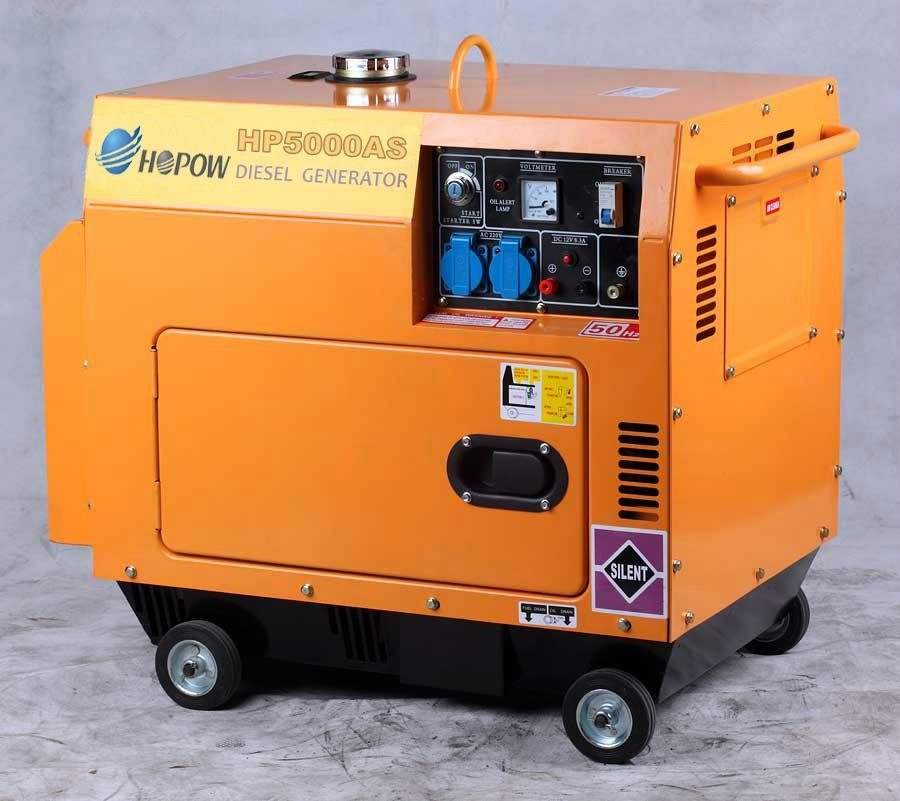 5kw House use Air-cooled diesel generator set  2