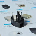 Sweden RJ11 Telephone adaptor plug to