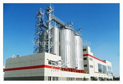 Bolted steel silo for grain storage