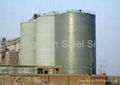 Spiral steel silo