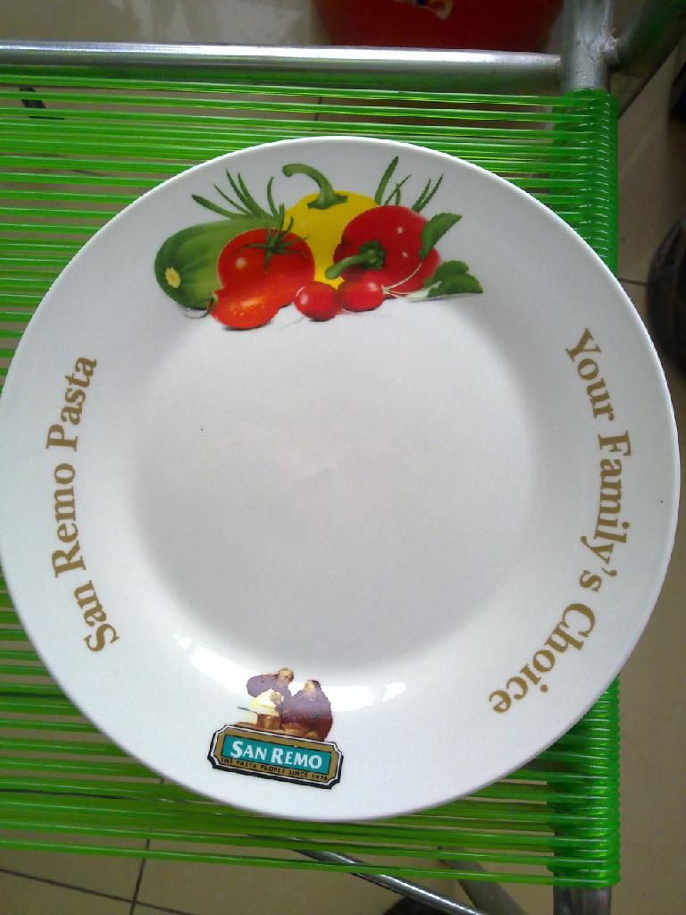 high quality ceramic flat dinner plate 3