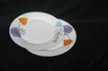 high quality ceramic flat dinner plate 5
