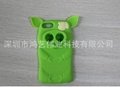The production of mobile phone sets of silicone Pirate Pig mobile phone sets 5
