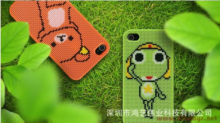 Production and supply of cross-stitch mobile phone sets of silicone,  4