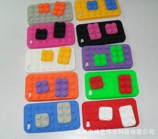 Production and supply of building mobile phone sets of silicone iphone cover 4