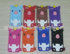 Production and supply of crown pig silicone mobile phone sets,mobile phone shell