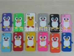 Production and supply of penguin silicone mobile phone sets, mobile phone shell