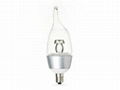 3-5w LED candle light c35 eco halogen lamp