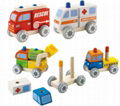  kids wooden engine cars 2