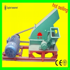 low noise high crushing rate wood log crushing machine